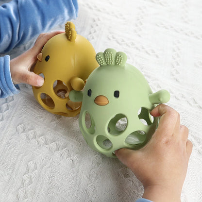 LittleCalm™ ChickGrip Silicone Teether Ball