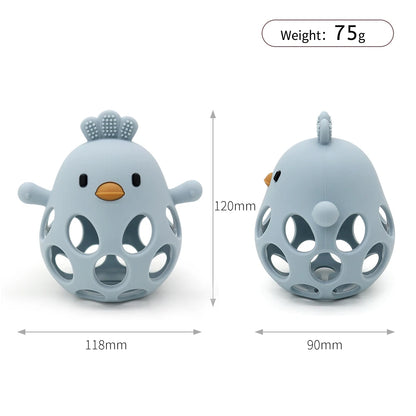 LittleCalm™ ChickGrip Silicone Teether Ball