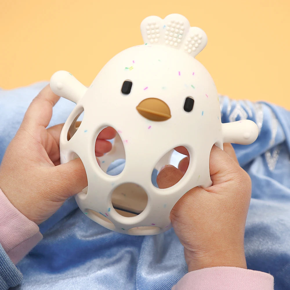 LittleCalm™ ChickGrip Silicone Teether Ball