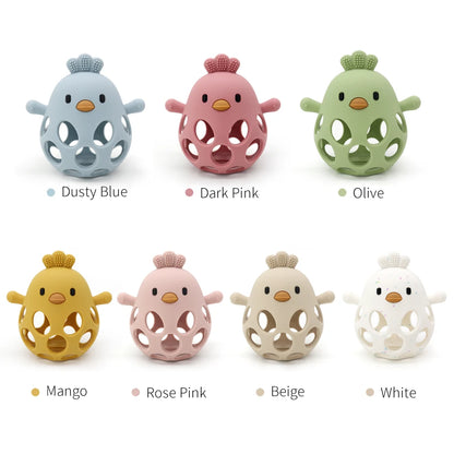 LittleCalm™ ChickGrip Silicone Teether Ball