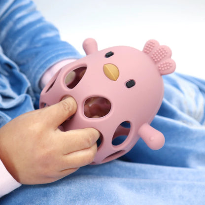LittleCalm™ ChickGrip Silicone Teether Ball