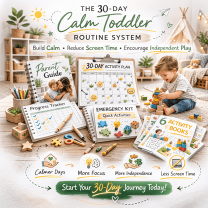 The 30 - Day Calm Toddler Routine System™ - BrightLittleDays