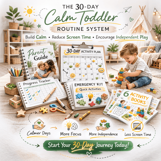 The 30 - Day Calm Toddler Routine System™ - BrightLittleDays